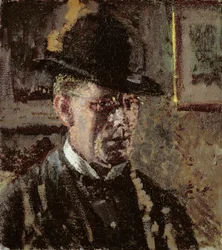 Den unge hovedrolleindehaver (selvportræt), 1907
